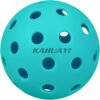 Outdoor Pickleball Balls Indoor 4 Pack Pickleball with 40 Holes- Great Durability, Bounce Meet USAPA Requirement Pickleball Balls Teal Green