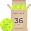 YOTIGER Indoor Pickleball Balls, 36 Pack, 26 Holes High Bounce Durable, Perfectly Balanced for All Skill Levels