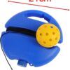 MYCENSE Pickleball Trainer Pickleball Ball with Cord Baseboard Professional Pickleball Training Aids for Single Player Kids Adult Solo Training
