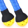 TOBWOLF 2PCS Pickleball Ball Retriever, Silicone Pickleball Picker Upper Pickball Grabber, Universal Pickleball Upper Suction Cup, New Silicone Pickleball Paddle Grip, Anti-Slip Pickleball Hand Grip