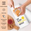 Eat Sleep Pickleball Funny Kitchen Towels, Funny Kitchen Items for Women Men, Birthday Housewarming Gifts for Hostess, Mom, Sister, Aunt, Grandma, Pickleball Lover, Neighbor