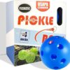Fizzazzle Indoor Pickleball Balls - 4/6 Pack 26 Holes - USAPA Standard - High Resilience & Durability Blue Balls