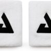 JOOLA Trinity Wristband 2 Pack – White Wrist Bands with Moisture Wicking Performance Material – 4 inch Elastic Sweatband for Wrists – Table Tennis & Pickleball Accessory