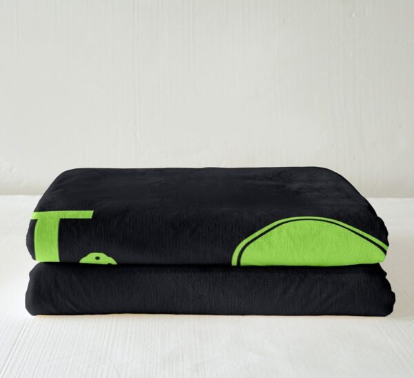 Pickleball Sherpa Throw Blanket Twin 60"x80" Kids Pickleball Gifts Fleece Throw Blanket for Gifts for Pickleball Lovers Boys Girls Teens Fuzzy Plush Blanket Pickleball Accessories Flannal Blanket