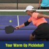 Mini Pickleball Training Balls - Warm Up Pickleball Drills, Enhance Reaction Time & Hand-Eye Coordination | Ideal Gift for All Ages and Skill Level
