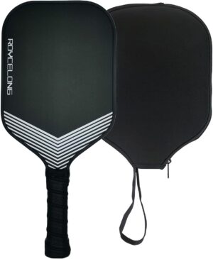 Pickleball Paddles Pickleball Rackets T700 Carbon Fiber Frosted Textured Surface 16mm Core for Beginners to Advanced Players Portable Bag USAPA Compliant Pickle Ball Paddle
