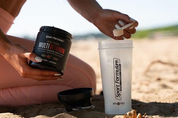 Multivitamin Powder - Drink Mix for Men Women BCAA Amino Acids Won’t Upset Your Stomach - Keto Vegan Multivitamin Fruit Punch - Electrolytes Super B Complex Digestive Enzyme