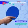 Senston Ping Pong Paddles Table Tennis Paddle for Entertainment or Competition - Ping Pong Paddle Set with Advanced Speed, Control