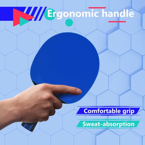 Senston Ping Pong Paddles Table Tennis Paddle for Entertainment or Competition - Ping Pong Paddle Set with Advanced Speed, Control
