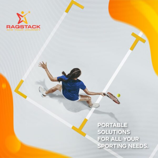 Portable Pickleball Court Marking Kit Outdoor - Draw Pickleball Lines for Outdoor Court in Minutes - Easy Setup Marker Kit for Driveways, Backyards, and Gyms - Durable & Reusable