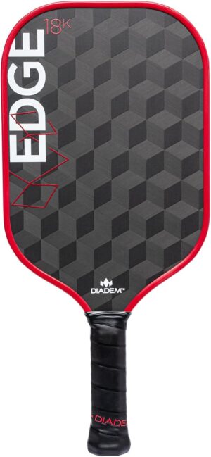 Diadem Edge 18K Pickleball Paddle Series | USAPA Approved | 18K Carbon Fiber Face for Unmatched Spin & Control | Thermoformed & Standard Options | Durable Edge Shield Pro | Multiple Colors & Styles