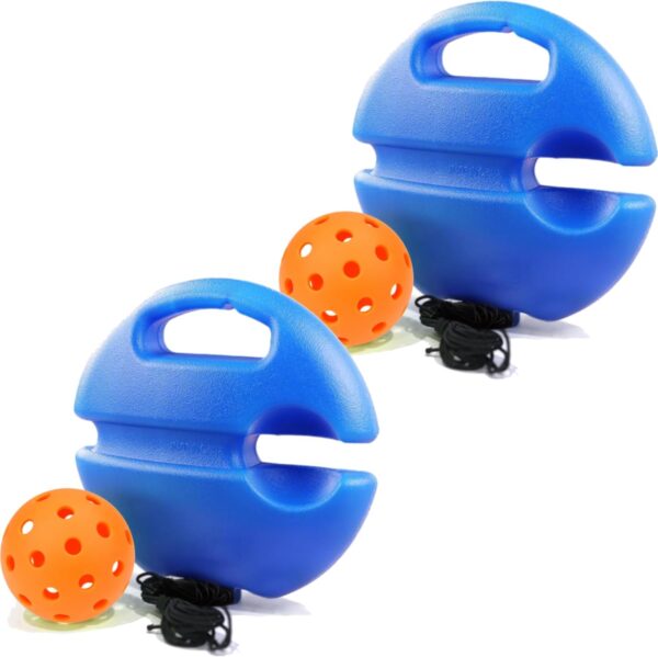 2pack Match Buddy Pickleball Trainer, Sportastic Pickleball Trainer, Pickleball Match Buddy, Matchbuddy Pickleball Trainer, Pickleball Training Aids Tool for Beginner Exercise Sport