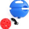Pickleball Trainer, Trainer Rebound Ball, Tennis Practice Gear Tennis Training Equipment Kit,Pickleball Training Aids Tool for Beginner Exercise Sport