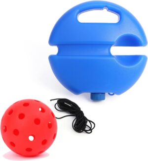 Pickleball Trainer, Trainer Rebound Ball, Tennis Practice Gear Tennis Training Equipment Kit,Pickleball Training Aids Tool for Beginner Exercise Sport