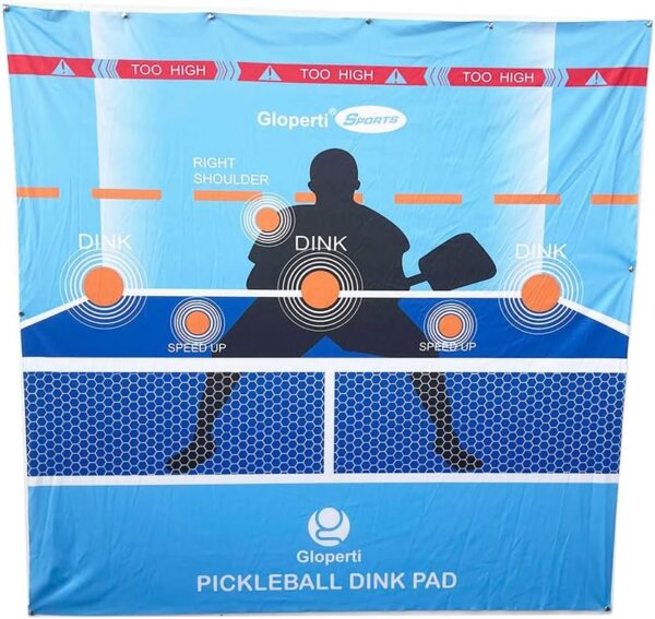 Pickleball Training Dink Pad Master Practice Aid Soft Feeling Fabric Material for Indoor & Outdoor Use Precision & Game Improvement