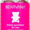 BEARVANA Top Support Gummies for Women | Support Natural Balance and Confidence | Fitness Supplement | Essential Vitamins | 9 Herbs Including Fenugreek, Flaxseed, Dong Quai| Berry Flavor | 60 Gummies