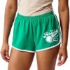 Pickleball Embroidered Graphic Women's Green Dolphin Shorts