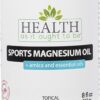 Health As It Ought To Be Sports Magnesium Oil + Arnica and Essential Oils Supplement | Physician Formulated for Athletes and Active Adults, Natural Muscle Rub and Workout Recovery | 8 Ounce