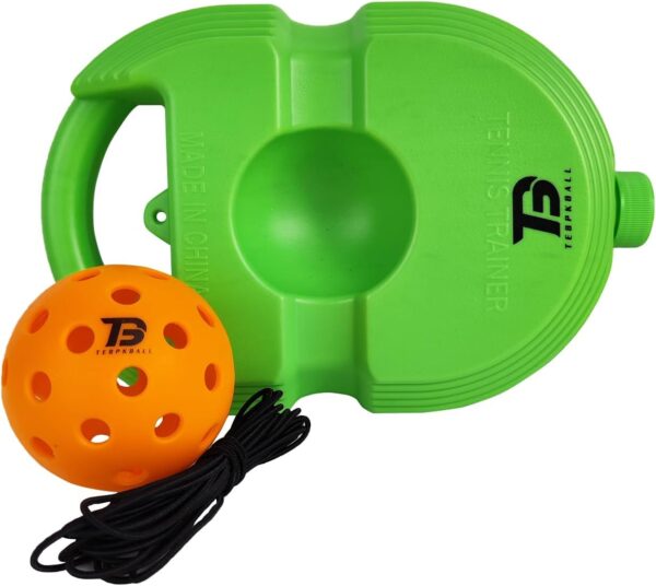 Match Buddy Pickleball Trainer,Solo Pickleball Tennis Trainer with Ball and String,Easy-to-Use Pickleball Training Equipment for Kids Adults