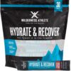 Wilderness Athlete - Hydrate & Recover | Liquid Hydration Packets Electrolyte Drink Mix - Recover Faster with Bcaas - 30 Single Serving Hydrate Packets (Strawberry Pomegranate),0.49 Ounce (Pack of 30)