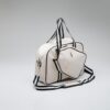 Luxury White Pickleball Tote Bag - Stylish & Durable Pickleball Bags for Women