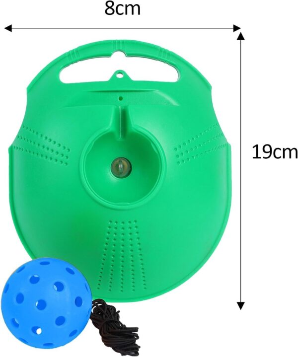 Pickleball Trainer Rebound Ball with String Self Practice Equipment Tool Pickleball Training Equipment Solo Training for Park Professional