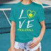 LBP Women Pickleball Shirt Love Pickball T-Shirt Pickleball Lover Player Tee Tops