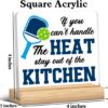Pickleball Gifts for Women Men, Funny Pickleball Gifts, Pickleball Lover Gifts Women Men, Pickleball Player Gift, Pickleball Acrylic Desk Sign Decor (4 x 4 Inches)