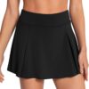 Women's Tennis Skirt with Pockets Shorts High Waisted Athletic Skirt Golf Skorts for Workout Pickleball