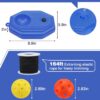 High Elasticity Pickleball Trainer - Double Upgraded Match Buddy Pickleball Rebounder with 164FT Rope & 2 TPR Balls, Durable Outdoor Indoor Training Aid Solo Practice Accessories for Beginner