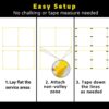 A11N Pickleball Court Marking Kit - Temporary Pickleball Boundary Lines in Standard Court Dimensions, No Measurement Required