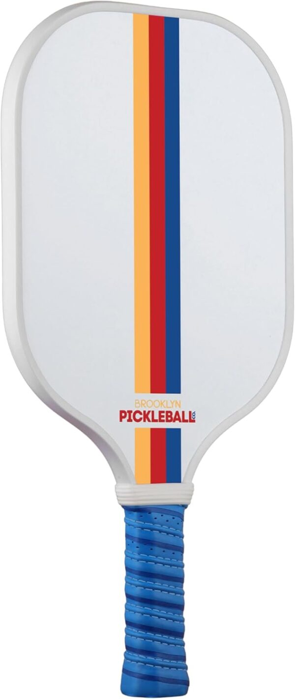 Brooklyn Pickleball Co. | Set of 2 Premium Carbon Fiber Paddles | USAPA Approved | Honeycomb Core Pickle-Ball Paddle | 2025 Pickle Ball Starter Kit Bundle & Travel Case