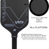 Vulcan | V570 Pickleball Paddle | High Performance | Polypropylene Core | USAP Approved | Multiple Surface Options