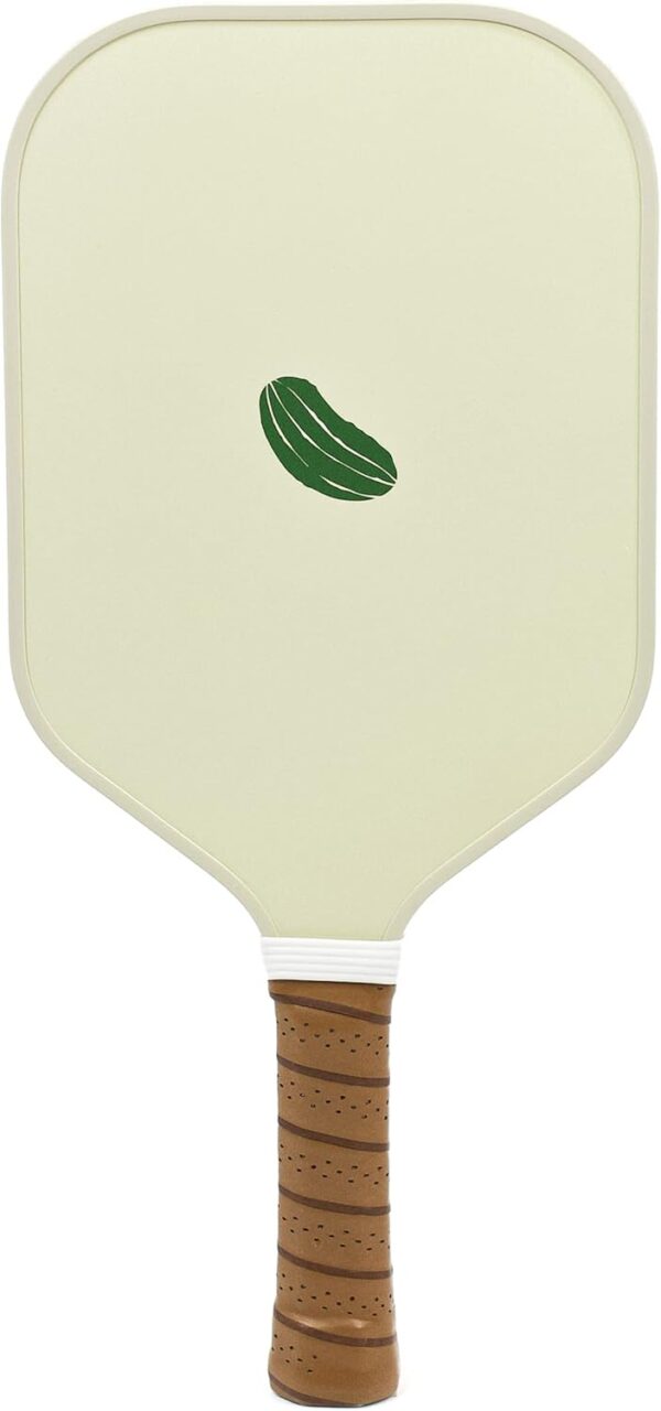 Pickleball Paddle | Luxury, Stylish, Fiberglass Surface with High Grit and Spin, Extended Handle, 11mm