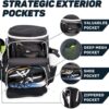 Pickleball Bag for Men and Women - Fits 2 to 4 Paddles - Shoe Compartment, Fence Hook, Storage Pockets for Water Bottles, Pickleballs, Clothing, Racquet/Paddle Storage - Pickle Ball Backpack