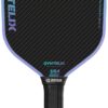 Pickleball Paddle - Carbon Fiber Pickleball Paddle with 16mm Thermoformed Power Core, 3K Raw Carbon Fiber Surface for Superior Spin & Consistency