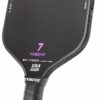 Pickleball Paddle with 3K T800 Raw Carbon Fiber Surface & 16mm V-Sonic IV Power Core, Premium Pickle Ball Racket Designed for Increased Power & Ultimate Spin, USAPA Approved
