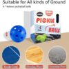 Fizzazzle Indoor Pickleball Balls - 4/6 Pack 26 Holes - USAPA Standard - High Resilience & Durability Blue Balls