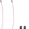 Pickleball Ball Stringer Cable Chord, Accessories for Pickleball Storage, 5 Official Balls fit on one Cable, Set of 2
