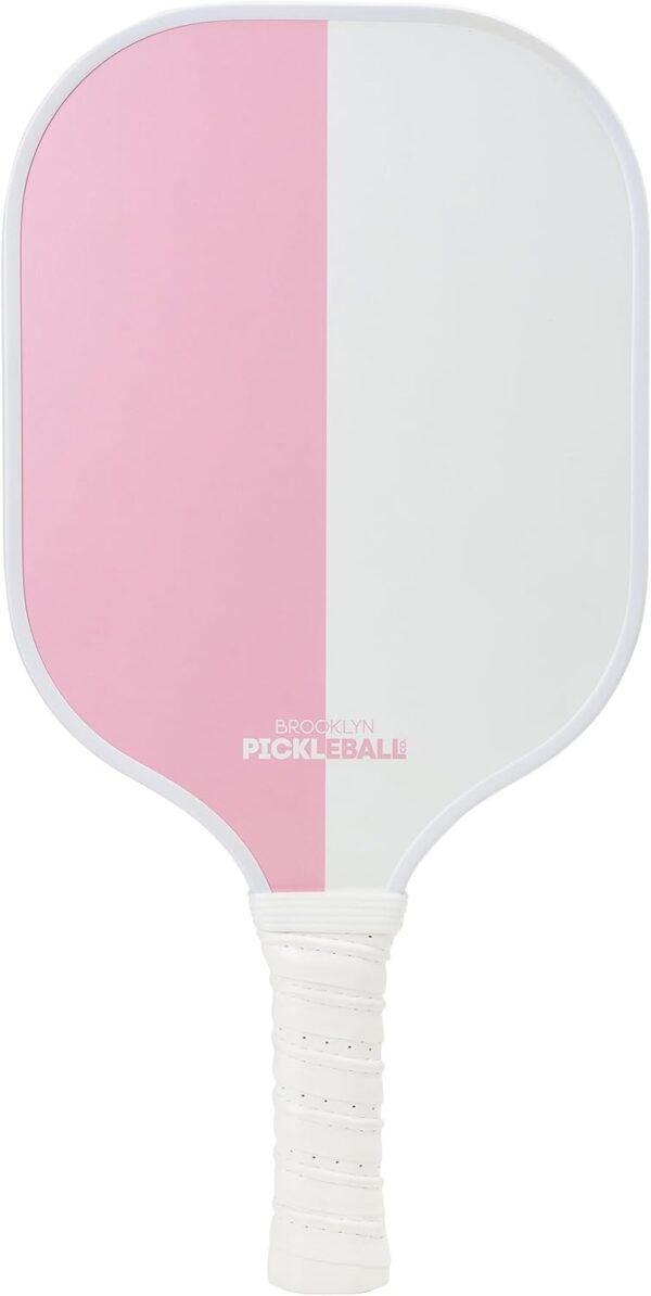 Brooklyn Pickleball Co. | Premium Carbon Fiber Paddle | USAPA Approved | Honeycomb Core | Cushioned Grip | Single Pickle-Ball Racket | 2025 Stylish Pickle Ball Paddles for All Skill Levels