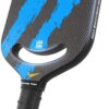 Warping Point Ascent Pickleball Paddle | Carbon Fiber Racket with Aero Throat & Textured Grit Surface | Hexa Polymer Core | USAPA Approved for Swing Speed & Control