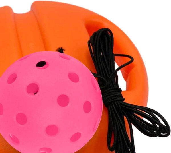 Pickleball Trainer, Rebound Practice Tool Pickleball Ball with Cord, Outdoor Indoor, Pickleball Training Aid for Training