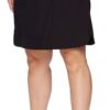 RBX Plus Size Longer Length Skort for Women Quick Drying Woven Pickleball Golf Skort with Pockets for Tennis, Hiking, Running