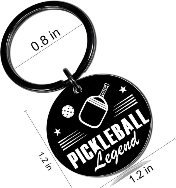 Ikacvb Funny Pickleball Gifts For Women Men Best Gifts For Pickleball Lovers Player Pickleballs Accessories Pickle Balls Keychain Christmas