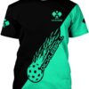 Personalized 3D Pickleball Shirts for Men, Pickle Ball Jersey Shirt Short Sleeve, Pickleball Shirt Gifts for Grandpa