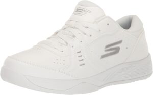 Skechers Women's Viper Court Smash Athletic Indoor Outdoor Pickleball Shoe | Relaxed Fit Sneaker