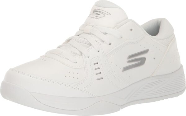 61J4gUXMU4L._AC_SL1500_.jpg Skechers Women's Viper Court Smash Athletic Indoor Outdoor Pickleball Shoe | Relaxed Fit Sneaker