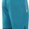 NORTHYARD Men's 2 in 1 Running Shorts Workout Gym Athletic Shorts with Liner Active Training Shorts with Zipper Pockets