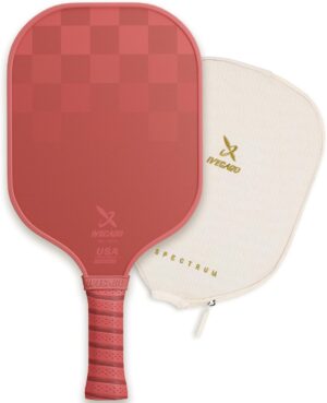 Pickleball Paddle Carbon Fiber USAPA Approved Thicker Honeycomb Core Pickle Ball Rackets Gift with Cover for Women and Men