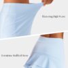 Stelle Tennis Skirts for Women Athletic Skirt with Shorts Golf Skort Pocket High Waisted Skorts Workout Pickleball